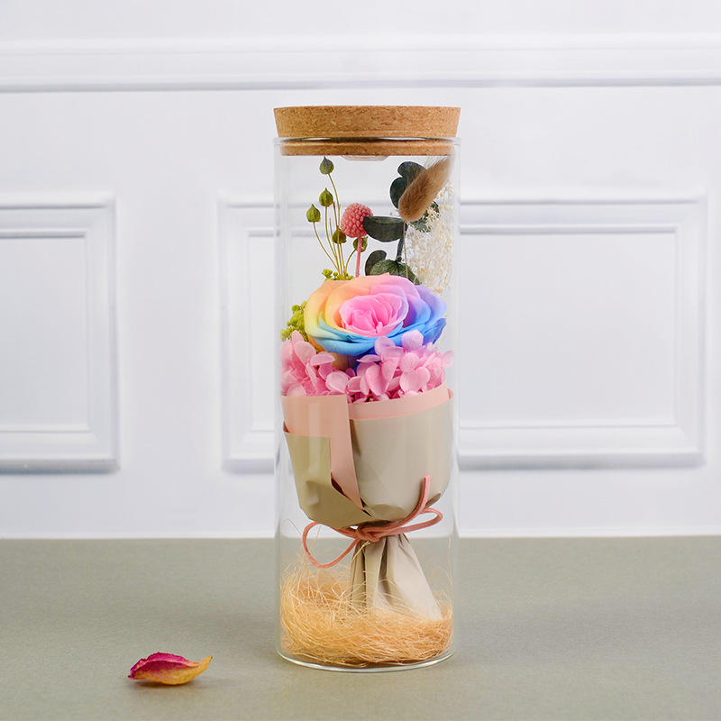 หลอดกุหลาบที่มีสีสัน