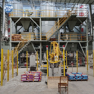 Đầu tư thấp tự động khô vữa trộn Máy tường Putty thạch cao Skim dây chuyền sản xuất áo gốm gạch dính cao - Product Image 2