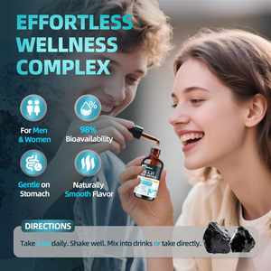 Biokom 60ml Gotas Líquidas de Shilajit con Musgo Marino, Suplemento de Vitaminas Líquidas para Hombres y Mujeres, Energía, Antioxidante y Apoyo Inmunológico - Product Image 5