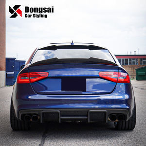 <span class=keywords><strong>Becquet</strong></span> de coffre en carbone sec de Style PSM, aileron postérieur sombre, aile de canard, pour Audi A4 S4 <span class=keywords><strong>RS4</strong></span> <span class=keywords><strong>B8</strong></span> <span class=keywords><strong>B8</strong></span>.5, 2013 — 2016 - Product Image 2