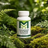 Capsules de glycinate de magnésium sur mesure, enrichies en oligo-éléments multiples, commande en gros mondiale