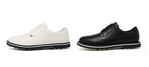 Chaussures de golf professionnelles haut de gamme en cuir véritable imperméables avec crampons pour hommes toutes saisons - Product Image 5