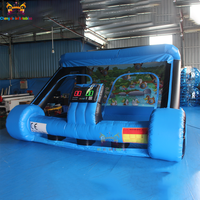 Nouveau système de jeu de tir gonflable populaire avec éclairage, en PVC de 0,55 mm, installation facile, fonctionnalités interactives, usage commercial