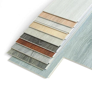 สไตล์ไม้ Pvc กันน้ำ Unilin Click LVT พื้นกระเบื้อง PVC พื้น Spc พื้นไวนิลไม้กระดาน
