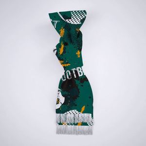 Écharpe de supporter de football personnalisée à prix de gros, écharpe tissée avec le nom de l'équipe, équipement pour supporters de stade, écharpe de supporter sportive sur mesure, cadeau personnalisé - Product Image 2