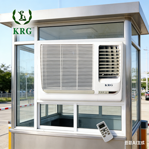 Climatiseur de fenêtre KRG de haute qualité 18000 BTU, refroidissement unique, flux d'<span class=keywords><strong>air</strong></span> stable, économie d'énergie, commande mécanique, idéal pour les maisons et appartements - Product Image 6