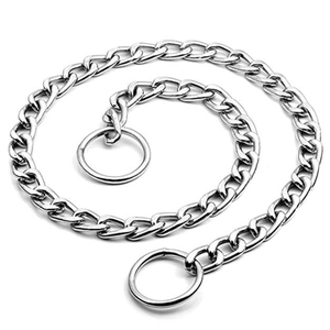 MUESTRA FR EE Venta caliente Heavy Acero inoxidable Metal P Cadena Slip Chain Dog Training Choke Collar - Product Image 6