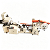 Máquina para Hacer Papel de Servilletas de Alta Velocidad, Máquina Plegadora de Papel Tisú para Servilletas Totalmente Automática