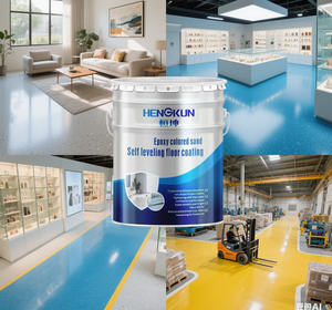 Peinture <span class=keywords><strong>de</strong></span> <span class=keywords><strong>sol</strong></span> <span class=keywords><strong>en</strong></span> résine époxy auto-nivelante pour garages intérieurs et trottoirs <span class=keywords><strong>en</strong></span> <span class=keywords><strong>ciment</strong></span> pour la protection des surfaces - Product Image 6