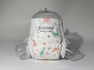 Prodotti per forniture per bambini nuova tecnologia pannolini per bambini usa e getta OEM con doppio nucleo assorbente - Product Image 5