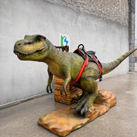 Manège de dinosaures animatroniques pour parc d'attractions, manège personnalisé pour enfants, utilisation intérieure/extérieure