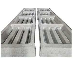 Babi Beton Bilah Cetakan Babi Bilah untuk Dermaga Beton Slate Patio Mesin Beton Slate Atap Hog Slat Membuat Mesin