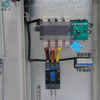 Tableau de distribution électrique à double alimentation solaire 400A avec ATS complet pour bâtiment commercial raccordé au réseau photovoltaïque
