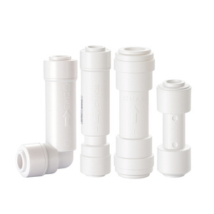 Válvula de Retención Kobo de Material PP, Accesorios para Purificador de Agua, Codos de Conexión Rápida de 2 y 3 Puntos, Válvulas Dobles de Paso Directo - Product Image 1