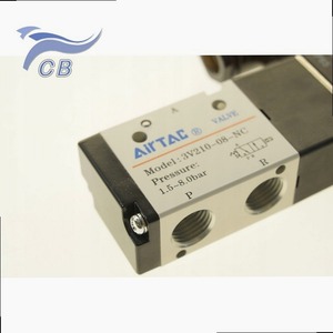 Válvula Solenoide Neumática Monostable 3/2 <span class=keywords><strong>NC</strong></span> <span class=keywords><strong>3V210</strong></span>-08NCAG para Control de Aire - Product Image 3