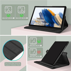 Custodia Girevole a 360° per Tablet <span class=keywords><strong>Tab</strong></span> S9 FE <span class=keywords><strong>S8</strong></span> S7 da 11 Pollici, <span class=keywords><strong>Cover</strong></span> per <span class=keywords><strong>Tab</strong></span> A9 A8 10.5 X200 A7 Lite 8.7 S6 10.4 - Product Image 4