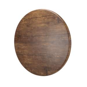 Madera antigua 800*800MM mesa de comedor al aire libre impermeable Werzalit juego de madera hogar café comedor dormitorio comedor muebles - Product Image 3