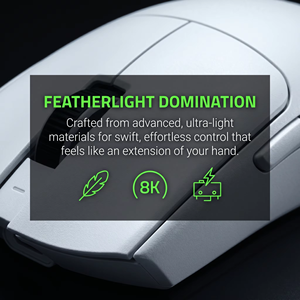 เมาส์เกมมิ่งไร้สาย Razer Viper V4 Pro รุ่นมืออาชีพ เมาส์น้ำหนักเบาตามหลักสรีรศาสตร์ พร้อมสวิตช์ออปติคอล - Product Image 5