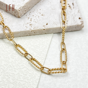 LFH-Cadena <span class=keywords><strong>de</strong></span> eslabones <span class=keywords><strong>de</strong></span> <span class=keywords><strong>oro</strong></span> <span class=keywords><strong>puro</strong></span> <span class=keywords><strong>de</strong></span> 18k y 18k <span class=keywords><strong>para</strong></span> <span class=keywords><strong>hombre</strong></span>, collar <span class=keywords><strong>de</strong></span> cadena <span class=keywords><strong>de</strong></span> eslabones <span class=keywords><strong>de</strong></span> 6,5mm, 18k, <span class=keywords><strong>oro</strong></span> sólido, Au750 - Product Image 5