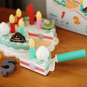 Juego de Té de Madera Educativo y Seguro, Regalo Perfecto para Niños, Juego de Imitación de Comida para Fiestas de Cumpleaños - Product Image 4