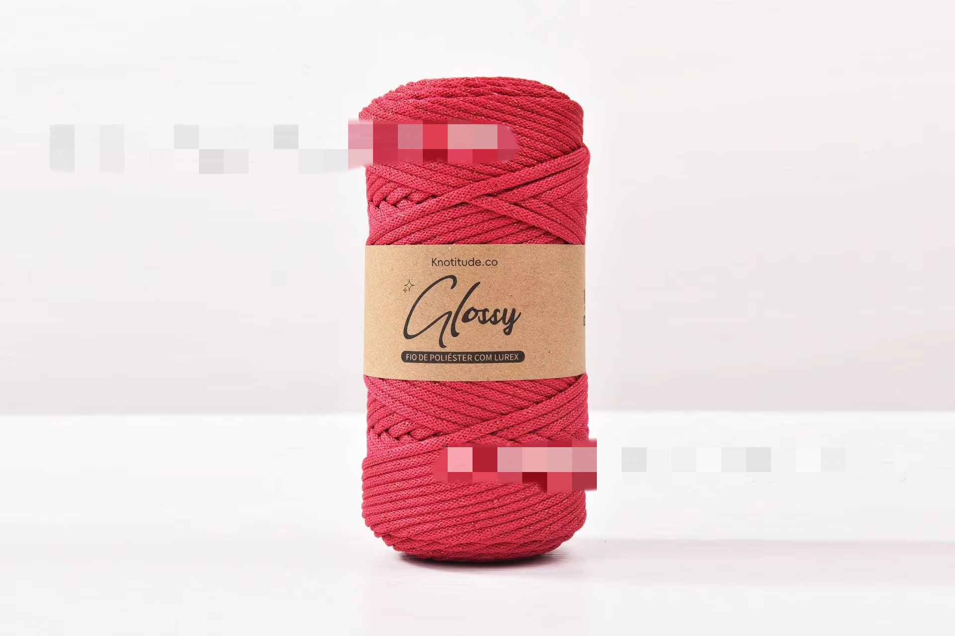 17. red + red silk - 3.0mm (100 yards)