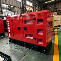Groupe électrogène diesel super silencieux Hyundaii 130 kVA 160 kVA pour système de refroidissement par eau du générateur d'énergie Hyundaii