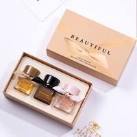 Boîte Cadeau de Luxe à Tiroir Vide, Design Personnalisé, pour Parfum, Emballage pour la Promotion de Marque de Beauté avec Logo