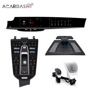 Accessori per auto kit doppio schermo interattivo Android + sella + maniglia del cambio marcia + cronometro per Porsche <span class=keywords><strong>Panamera</strong></span> 2010-2016 - Product Image 1