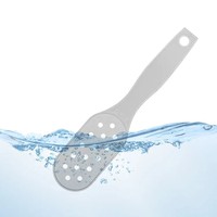 Râpe à talon professionnelle en acier inoxydable, brosse exfoliante, lime à pieds en métal pour callosités