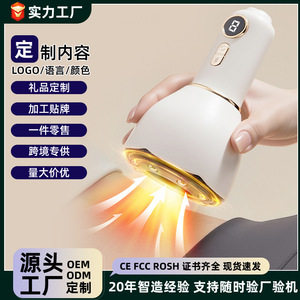 Masajeador Abdominal Eléctrico con Terapia de Calor, Recargable por USB, Material ABS Blanco, G6 - Product Image 5