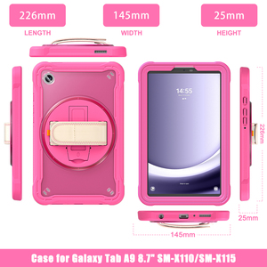 Custodia Protettiva Robusta con Cavalletto per Samsung Galaxy Tab <span class=keywords><strong>A7</strong></span> <span class=keywords><strong>Lite</strong></span> A9 A11, Adatta ai Bambini, Realizzata in Materiale Durevole - Product Image 6
