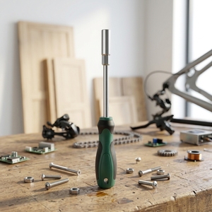 Clé à douille hexagonale allongée de 7 mm (M4/M5) – Jeu de clés Allen en L/droites à couple élevé pour l'assemblage électronique - Product Image 3