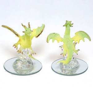 Lampwork Hand Geblazen Kleurrijk Glas Kleine <span class=keywords><strong>Dragon</strong></span> Art Beeldjes Op Maat Led Glas <span class=keywords><strong>Dragon</strong></span> Home Tafeldecoratie Cadeau Te Koop - Product Image 4