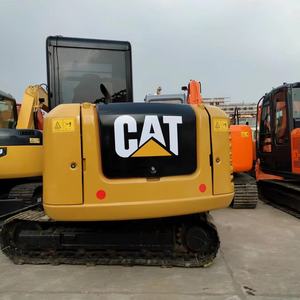 Mini excavadora de orugas Caterpillar Cat306E2 305 usada, peso operativo de 5-6 toneladas, motor de núcleo móvil de tierra, bomba de engranajes de caja de cambios de motor - Product Image 6
