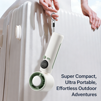 Ventilador Personal Portátil de Alta Velocidad y Bajo Ruido con Humidificador, 4000mAh, Mini Ventilador de Mano para Viajes al Aire Libre y en Auto, Gran Venta 2026