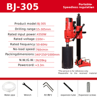 Offre Spéciale – Perceuse industrielle BJ-305 pour béton, découpeuse de trous diamantée portable pour béton armé épais et murs