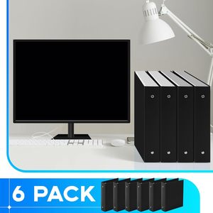 Мини-папка-скоросшиватель на <span class=keywords><strong>3</strong></span> кольца, 2 дюйма, для бумаги 5,5 x 8,5 дюймов, гибкие пластиковые три круглых кольца, маленькая синяя папка формата А5, оптом для школы и офиса - Product Image 6