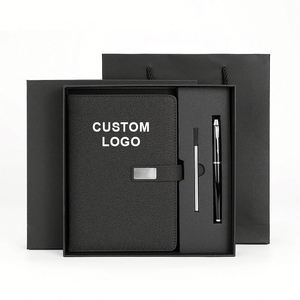 Customizable Stationery Set Business Corporate Gift Journal Notebook With Pen and Refill Gift Box Hardcover Notebook Gift Set - Product Image 1