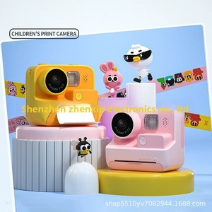 <span class=keywords><strong>Appareil</strong></span> <span class=keywords><strong>photo</strong></span> numérique instantané thermique K27 pour enfants, haute définition, carte TF, écran 2,4 pouces, en plastique, pour l'impression transfrontalière - Product Image 3