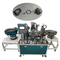 Machine d'assemblage de connecteurs EMT entièrement automatique contrôlée par un moteur PLC HENSEN GJ-SLS |   Vis à écrou autotaraudeur certifiées CE, 20 pièces/minute
