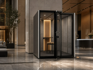 Cabina de Oficina Modular Insonorizada Extra Grande, Sala de Negociación Privada, Cabina de Aislamiento Acústico Móvil para Oficina y <span class=keywords><strong>Espacio</strong></span> de Trabajo Compartido - Product Image 3