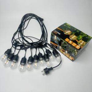 Fábrica 220V 110V CE ROHS UKCA G40 Festival Vintage Navidad Exterior e Interior LED Patio Cadena de luces - Product Image 2