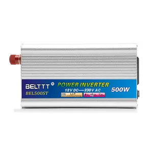 BELTTT – mini onduleur portable 500w, 12v, 24v dc à 110v, 220v ac