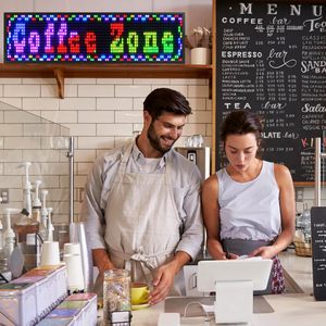 Panneau LED défilant P10, panneaux numériques programmables pour l'extérieur, pour <span class=keywords><strong>les</strong></span> entreprises, panneau d'affichage électronique, contrôle Wifi, écran d'affichage - Product Image 4