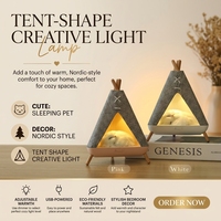 Lampe de chevet LED de style nordique pour la maison, la chambre et l'hôtel, forme d'abat-jour originale, alimentation DC