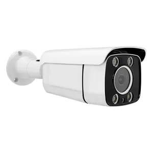 XONZ最新阵列红外发光二极管3MP网络摄像机闭路电视系统安全全彩子弹室外摄像机带支架