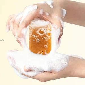 Nghệ Kojic Axit Rắn Handmade Xà Phòng Mặt Tắm Làm Sạch Tinh Dầu Nghệ Xà Phòng - Product Image 4