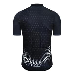 <span class=keywords><strong>Maillot</strong></span> de <span class=keywords><strong>cyclisme</strong></span> à manches courtes pour homme DEZE de haute qualité, à séchage rapide, respirant, noir et blanc à <span class=keywords><strong>pois</strong></span>, pour VTT et trajets quotidiens - Product Image 3
