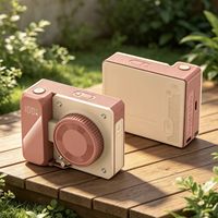 Nouvelle batterie externe 2026 de 10000 mAh en forme d'appareil photo, portable, compatible avec iPhone, prise en charge de la personnalisation OEM et ODM