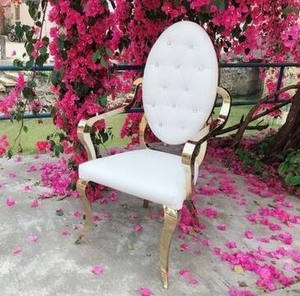 Wholesale Customization Hotel Event Party Wedding Dining Furniture Stainless Steel <b>Chair</b> Modern Design Home Use <b>for</b> <b>Sale</b> - Product Image 5